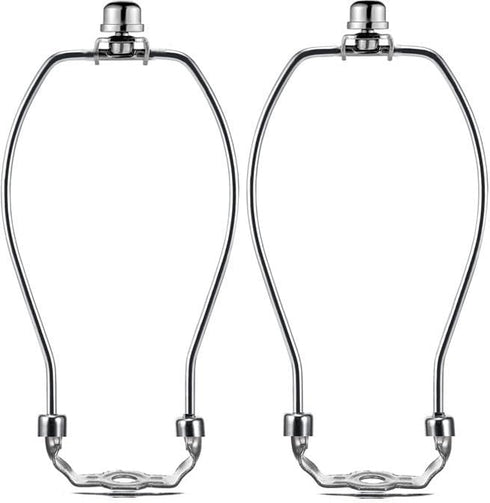 HanWenHone Lamp Shade Harp Holder8 Inch Lamp Harp Kit -2 SetDetachable Shade Holder