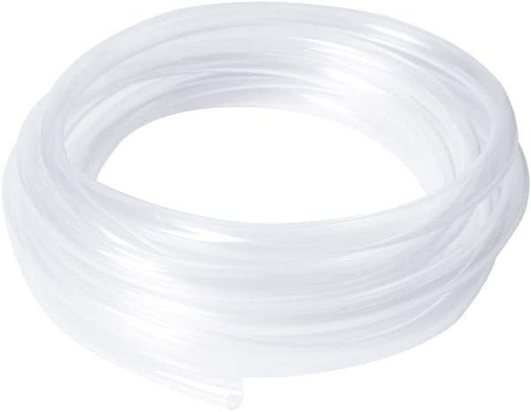 Quickun Industrial Grade Plastic PVC Vinyl Tubing, 1/2" ID x 9/16" OD Clear Heavy Duty, 10FT BPA Free