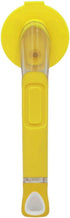 The Original Smiling Handle with Soap Dispensing for Scrub Daddy (Reg. TM) Sponge and Scrub Moji Sponge (Yellow)