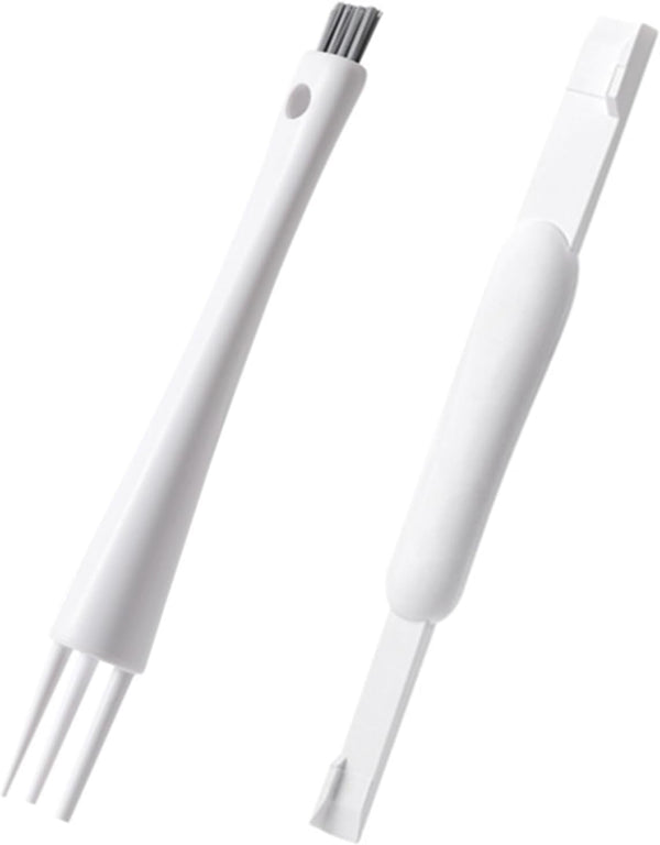 SHUNGXINYI 2-Piece Household Gap Cleaning Set: Dual-Head Door Window Track Cleaner + White
