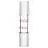 stonylab Glass 19/22 Straight Laboratory Adapter, Borosilicate Glass, 30mm Between Two 19/22 Ground Joints