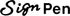 Pentel Sign Felt Tip Pens - Fiber-tipped, Box of 12 Felt Pens, 6 Blue and 6 Black Ink