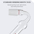 Glass Drying Tube Adapter, 75 Degree Bent Lab Drying Tubes with 19/22 Standard Taper Joint