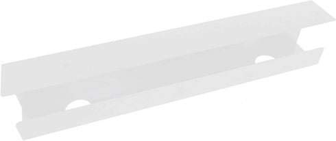 Progressive Automations Under Desk Cable Tray Organizer, Desk Mounted Accessory for Standing Desks in White