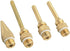 Eyech 4 Pack Interchangeable Hot Glue Gun Nozzles, Copper Assortment Set for Craft Repair Tool