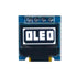 Rivermidfish SZ 5PCS 0.49 inch 4-pin 64x32 SSD1315 OLED LCD Screen Module Serial Port Driver White Light