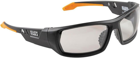 Klein Tools 60537 Safety Glasses, Professional Protective Eyewear with Full Frame, Scratch Resistant and Anti-Fog