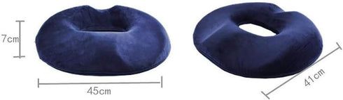 ZUODIANZHC 100% Tailbone Office Chair Cushion, Pure Memory Foam Luxury Seat Cushion Not Slip Orthopedic Relieve Back