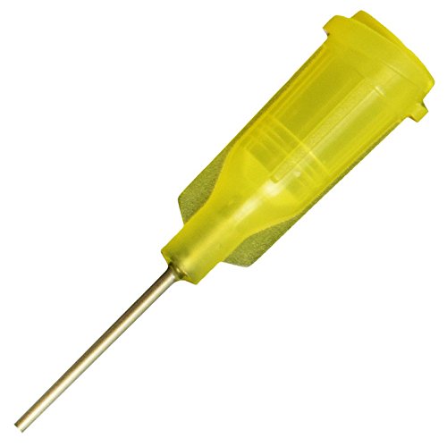 50 pcs Blunt Tip Dispensing Fill Needle 20ga x 1/2" Yellow