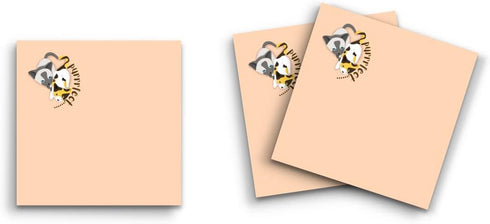 Butler in the Home Sticky Notes 12 Pack 3"x3" 50 Sheets/Pad, Purrrfect Cats, Cute Funny Memo Note Pads