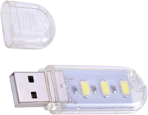 NUOBESTY USB Night Light for Keyboards Portable LED Desk Lamp for Reading