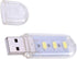 NUOBESTY USB Night Light for Keyboards Portable LED Desk Lamp for Reading