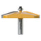 FivePears Bevel Raised Panel Router Bit 1/2 Inch Shank for Making Cabinet