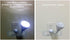 AllAboutAdapters Motion-Activated LED Night Light for AC Outlet Plug-in White