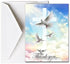 Amor Memorials Stationery Funeral Memorial Service Thank You Cards with Envelopes (25 Count) FTKC1164 Vuelo