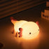 QANYI Axolotl Night Light, Cute Pink Silicone Axolotl Animal with Soft Touch NightLight for Kids Room, Dim Nursery Lamp