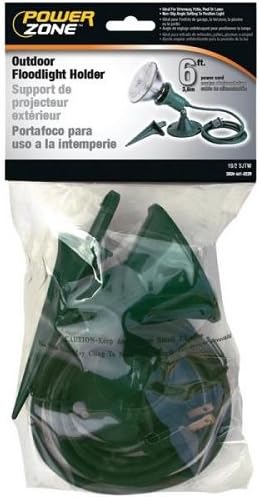 PowerZone ORFL10506 Floodlight Kit Green 18/2 Cord (D132)