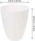 Set 4 4.52X3.93X3.93In Beaupretty Plastic Lampshades of Plastic Lamp Shades for Table Lamps Chandelier Ceiling Light