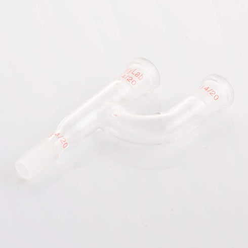 StonyLab 3 Way Claisen Distillation Adapter, 14/20 Joints, Lab Supply SL-L2L5R1