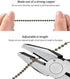 Ceiling Fan Pull Chain Set, 2 Pcs Bulb and Four-Leaf Pattern Pull Chain Extension, 12 Inch Ceiling Fan Chain Extender