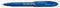 Pentel BK91MNC-C Pentel Mini R.S.V.P. Stick Ballpoint Pen, Translucent Brl, Blue Ink, Med Pt, Box of 12