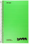 Top Flight Boss Poly Cover 3-Subject Wirebound Notebook, 108 Sheets, College Rule, 9.5 x 6 Inches, 1 Notebook, Cover Color May Vary (43002)