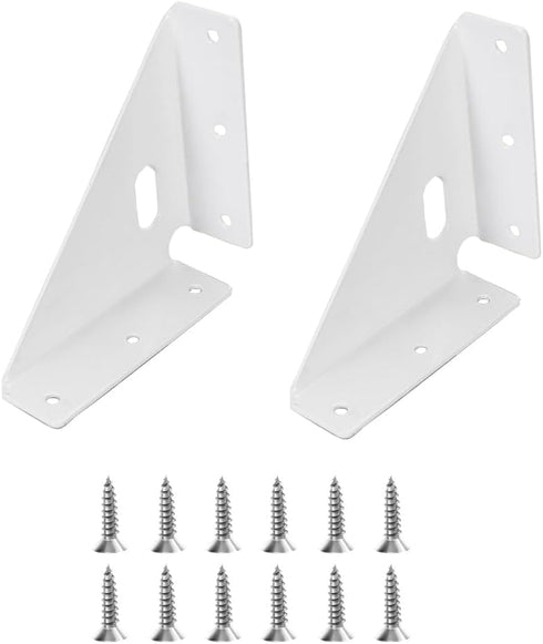 SEIWEI 2 Pcs Gusset Joints, Heavy Duty Trapezi Corner Code, Bracket Corner Brace