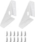 SEIWEI 2 Pcs Gusset Joints, Heavy Duty Trapezi Corner Code, Bracket Corner Brace