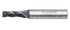 Accusize Industrial Tools M42 8% Cobalt TiAlN Roughing End Mill, 1/4" Diameter, 3/8" Shank Diameter