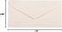 JAM PAPER Monarch Strathmore Invitation Envelopes, 3 7/8 x 7 1/2 - Natural White Wove, 50/Pack