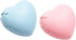 Tape Dispenser Mini Tape Cutter, Heart Tape Cutter Box Case Dispenser, Tapes Included for Arts, Home, School, Pack of 2