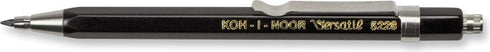Koh-I-Noor Mechanical Pencil, Short Clutch, 2 mm Diameter, Black