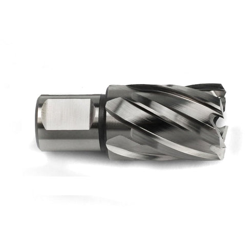 OSCARBIDE 1"x1" Annular Cutter, 3/4 inch Weldon Shank, 1 inch Cutting Diameter, 1 inch Depth of Cut, 2 Flat Mag Drill