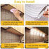 10FT 6000K Dimmer 60 LPHUMEX Flexible Jewelry Showcase Lighting, Bright White Display Case LED Lights, with Switch