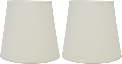 2Pcs European Style Indoor Lampshades for Table Lamp Fabric Lampshade for E14
