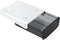 yuntop 1 Pcs Under Desk Drawer, Hidden Organizer, Plastic Self-adhesive Slide Out Storage Drawer for Office, Home