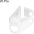 uxcell 20pcs Plastic Tubing Clamps, Adjustable Tube Clamp for 1/2"-3/4" Tube OD Laboratory Pinch Valve Flow Control
