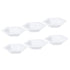 PATIKIL Hexagonal Weigh Boats - 10 Pack Plastic Small Scale Trays for Weighing and Mixing, White