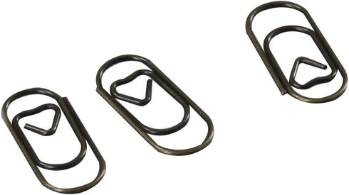 Heart Paper Clips, Small Mini Non Skid Clips, Stainless Steel Fancy Shapes, 150Pcs Office Supplies