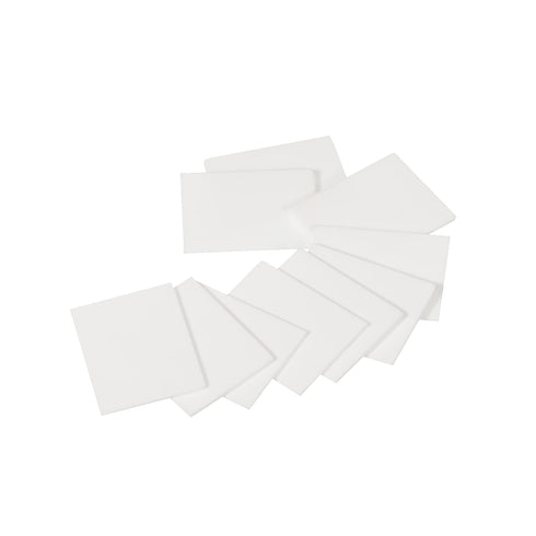 PATIKIL Alumina Ceramic Sheet Insulating Cooling Pad 50pcs High Hardness for MOS Transistor 22x17x0.65mm