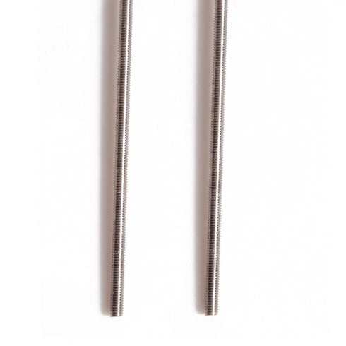 Feelers 304 Stainless Steel M5-0.8 Fully All Threaded Rod, Long Threaded Screw, Right Hand Threads, 250mm Length?Pack