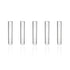 50pcs 16ml Borosilicate Glass Test Tubes, 16x150mm with Round Bottom