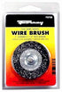 Forney 72728 Fine Crimped Wire Wheel Brush, 2-Inch-by-.008-Inch with 1/4-Inch Hex Shank