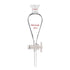 stonylab Borosilicate Glass 60 ml Heavy Wall Conical Separatory Funnel with PTFE Stopcock, 19/26 Joints
