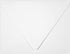 LUXPaper A2 Contour Flap Invitation Envelopes | Bright White | 4 3/8" x 5 3/4" | 70lb. Text | 50 Qty