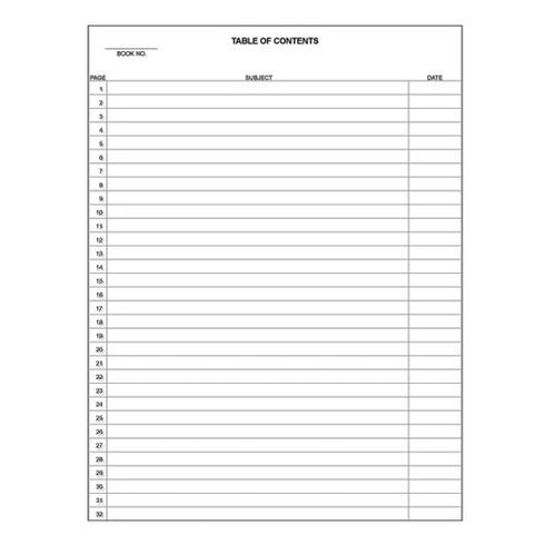 BookFactory Blue Engineering Notebook, 240 Pages, 8 7/8" x 11 1/4", Blue Cover
