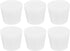 MECCANIXITY Silicone Rubber Tapered Plug, 36mm to 46mm Solid Test Tubes Bungs, Pack of 6