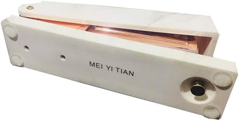 White Marble Print Stapler, Heavy Duty Desktop Staplers, Manual Rose Gold Office Supplies with Non-slip Base