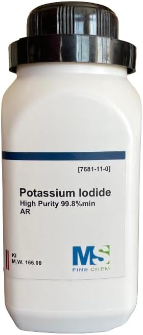 Potassium Iodide High Purity Crystals/Powder, 100%, 100 Grams, Same Day Ship