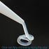 30pcs Plastic Caulking Gun Extender, Caulk Nozzle Tip Tool for Sausage Caulking Gun, Easy to Use (White)